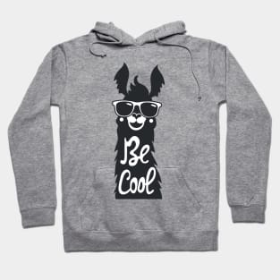 Llama Be Cool Design Hoodie